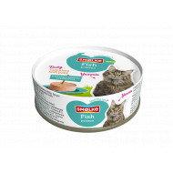 Smølke Soft Paté vis kattenvoer 2 x (24 x 80 g)