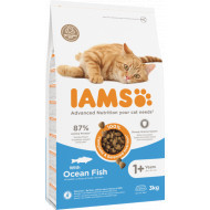 Iams Adult kattenvoer met zeevis 3 kg