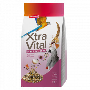 Beaphar Xtra Vital papegaaienvoer 2 x 3 kg