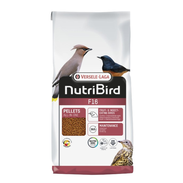 Versele-Laga Nutribird F16 vruchten- en insectenetende vogels 2 x 10 kg