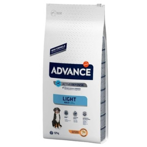 Advance Maxi Light met kip en rijst hondenvoer 2 x 12 kg