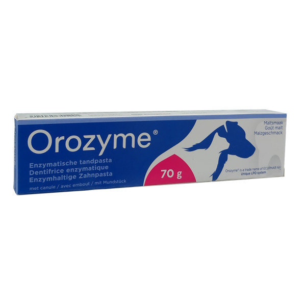 Orozyme Enzymatische Tandpasta hond/kat 1 Tube (70 g)