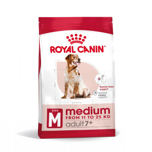 Royal Canin Medium Adult 7+ hondenvoer 2 x 15 kg