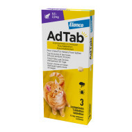 AdTab anti vlo kauwtabletten voor de kat 0,5-2kg - per verpakking