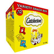 Catisfactions Megabox kattensnoep 24 x 60 g