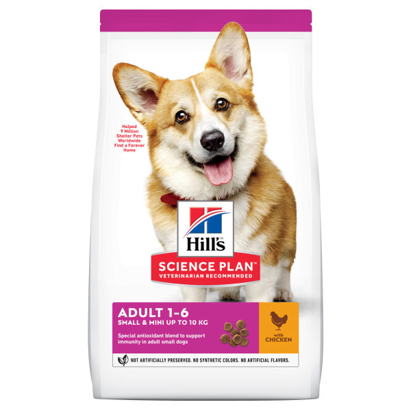 Hill&apos;s Adult Small & Mini met kip hondenvoer 3 kg