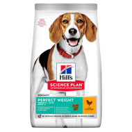 Hill&apos;s Adult Perfect Weight Medium met kip hondenvoer 2 x 12 kg