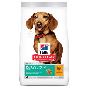 Hill&apos;s Adult Perfect Weight Small & Mini met kip hondenvoer 1,5 kg