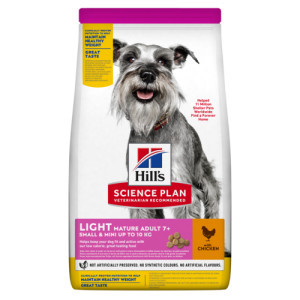 Hill&apos;s Mature Adult Light Small & Mini met kip hondenvoer 2,5 kg