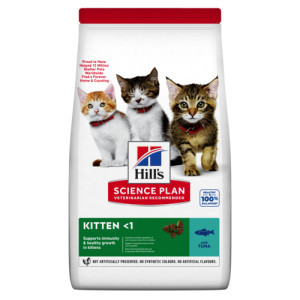 Hill&apos;s Kitten met tonijn kattenvoer 2 x 1,5 kg