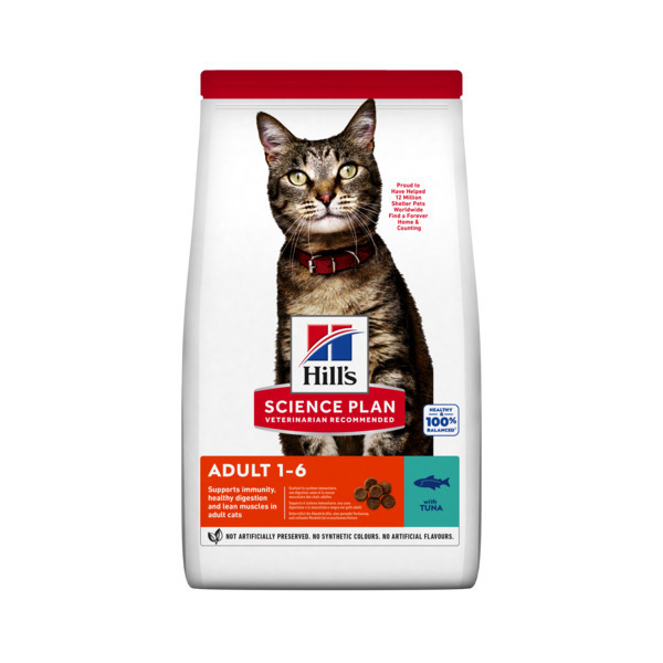 Hill&apos;s Adult met tonijn kattenvoer 10 kg