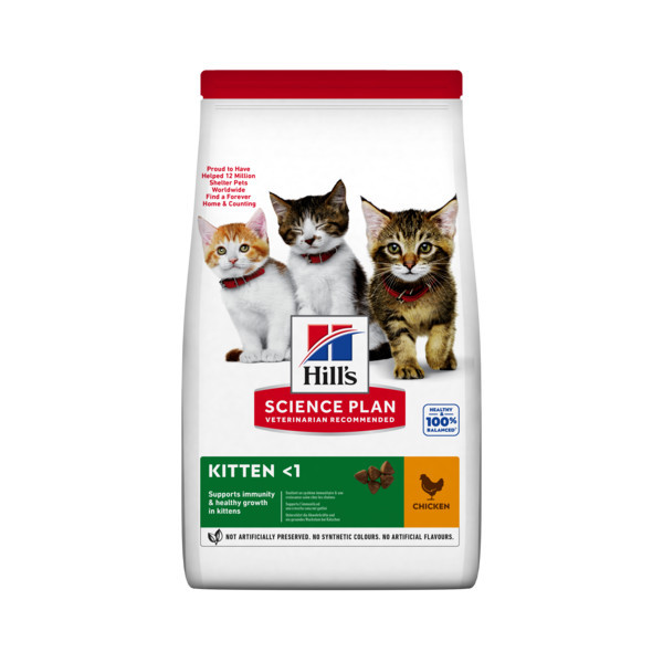 Hill&apos;s Kitten kip kattenvoer 2 x 3 kg