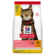 Hill&apos;s Adult Light met kip kattenvoer 1,5 kg