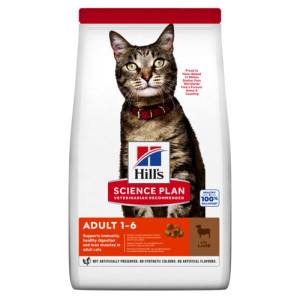 Hill&apos;s Adult met lam & rijst kattenvoer 10 kg