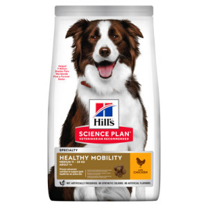 Hill&apos;s Adult Healthy Mobility Medium met kip hondenvoer 2 x 2,5 kg