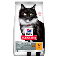 Hill&apos;s Mature Adult Sterilised Cat met kip kattenvoer 2 x 3 kg