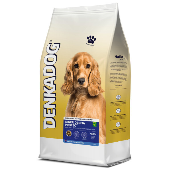 Denkadog Diner Derma Protect hondenvoer 2 x 10 kg