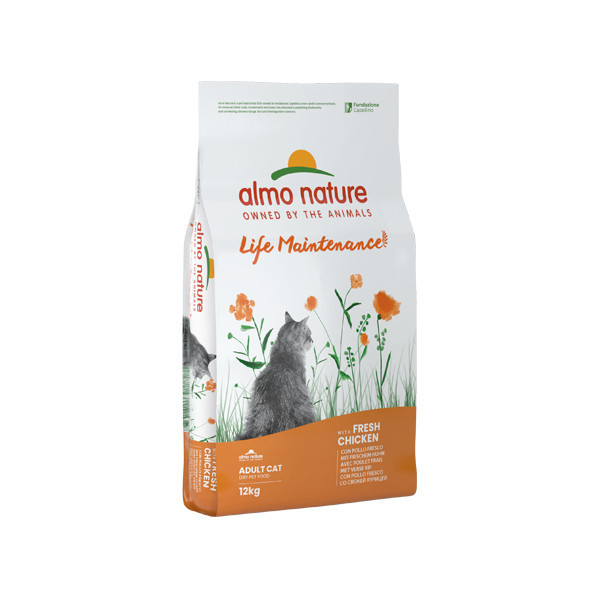 Almo Nature Life Maintenance verse kip kattenvoer 3 x 2 kg