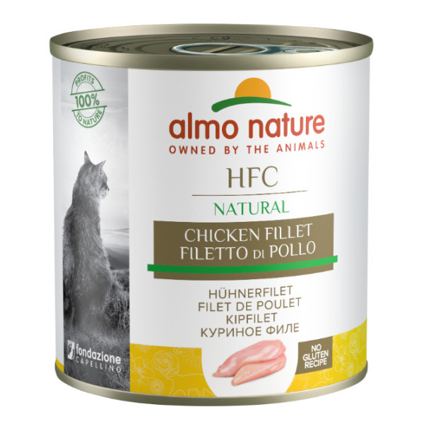 Almo Nature HFC Natural kipfilet natvoer kat (280 g) 12 x 280 g