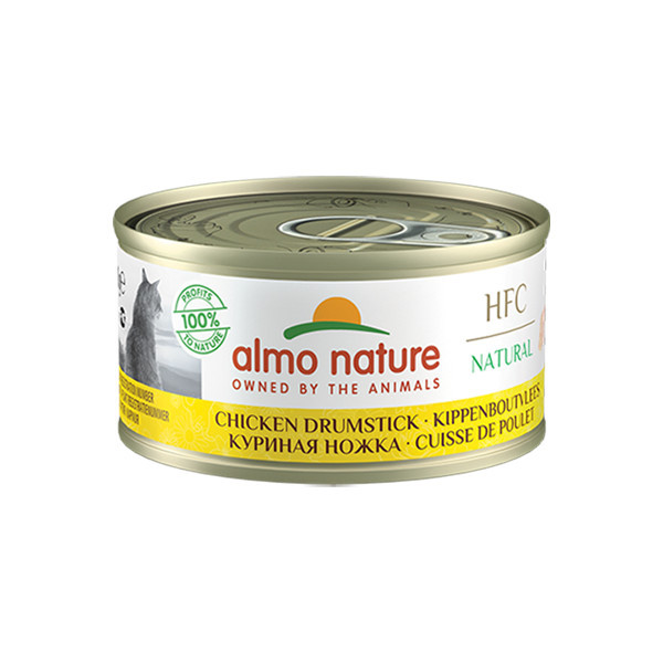 Almo Nature HFC Natural kippenboutvlees natvoer kat (70 g) 12 x 70 g