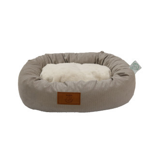 Brekz Sorrento honden- en kattenmand beige S