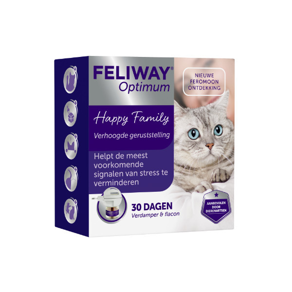 Feliway Optimum verdamper voor de kat 2 x 3 Navullingen