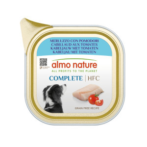 Almo Nature HFC Complete kabeljauw met tomaten natvoer hond (150 g) 22 x 150 g