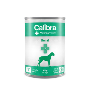 Calibra Veterinary Diets Renal natvoer hond 6 x 400 g