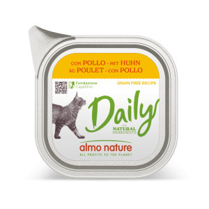 Almo Nature Daily met kip natvoer kat (100 g) 32 x 100 g