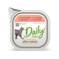 Almo Nature Daily met zalm natvoer kat (100 g) 32 x 100 g