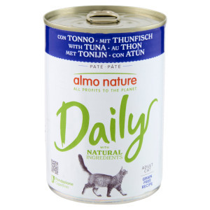 Almo Nature Daily met tonijn natvoer kat (400 g) 24 x 400 g