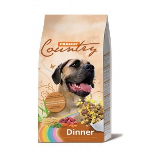 Fokker Country Dinner hondenvoer 2 x 15 kg