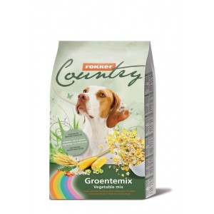 Fokker Country Groentemix hondenvoer 3 x 6 kg