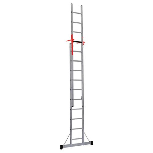 Smart Level Ladder Professionele Schuifladder 2-delig 2x14-treeds: