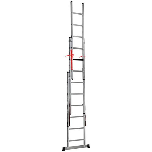 Smart Level Ladder Professionele Reformladder 3-delig 3x12-treeds:
