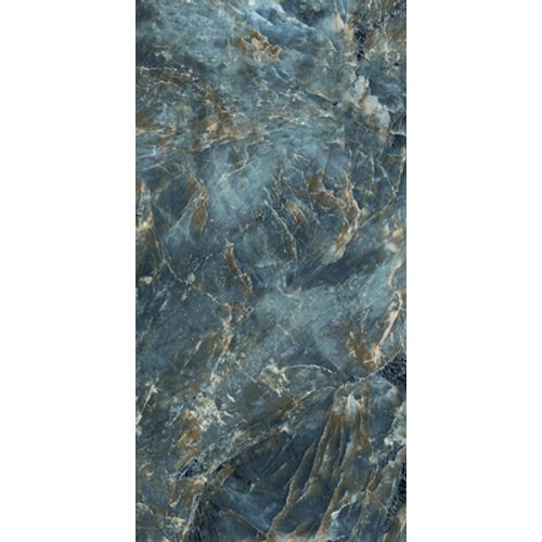 Wand- En Vloertegel Atlantic - Keramiek - Blauw - 60x120cm - Pakketinhoud 1,44m²