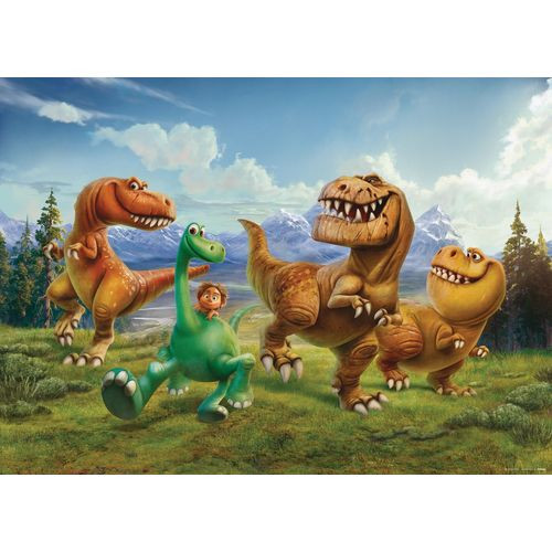 Disney Poster The Good Dinosaur Groen, Blauw En Beige - 160 X 110 Cm - 600638