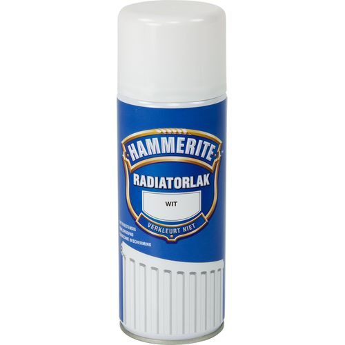 Hammerite Radiatorlak Spray Wit 400ml
