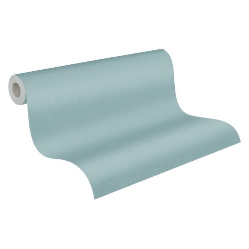 A.s. Création Behang Effen Turquoise - 53 Cm X 10,05 M - As-379726