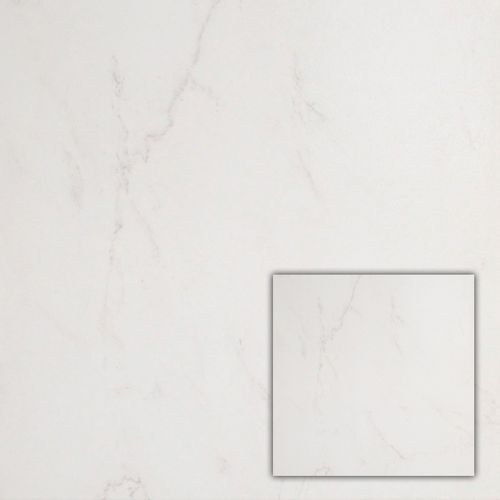 Wand- En Vloertegel Pisanino - Keramiek - Wit - 33,3x33,3cm - Pakketinhoud 1,44m²