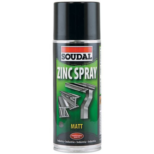 Soudal Zinc Spray Mat 400ml