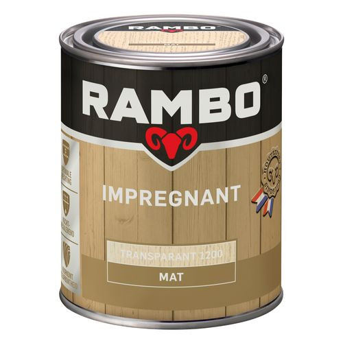 Rambo Impregnant Transparant 1200 Kleurloos 0,75l