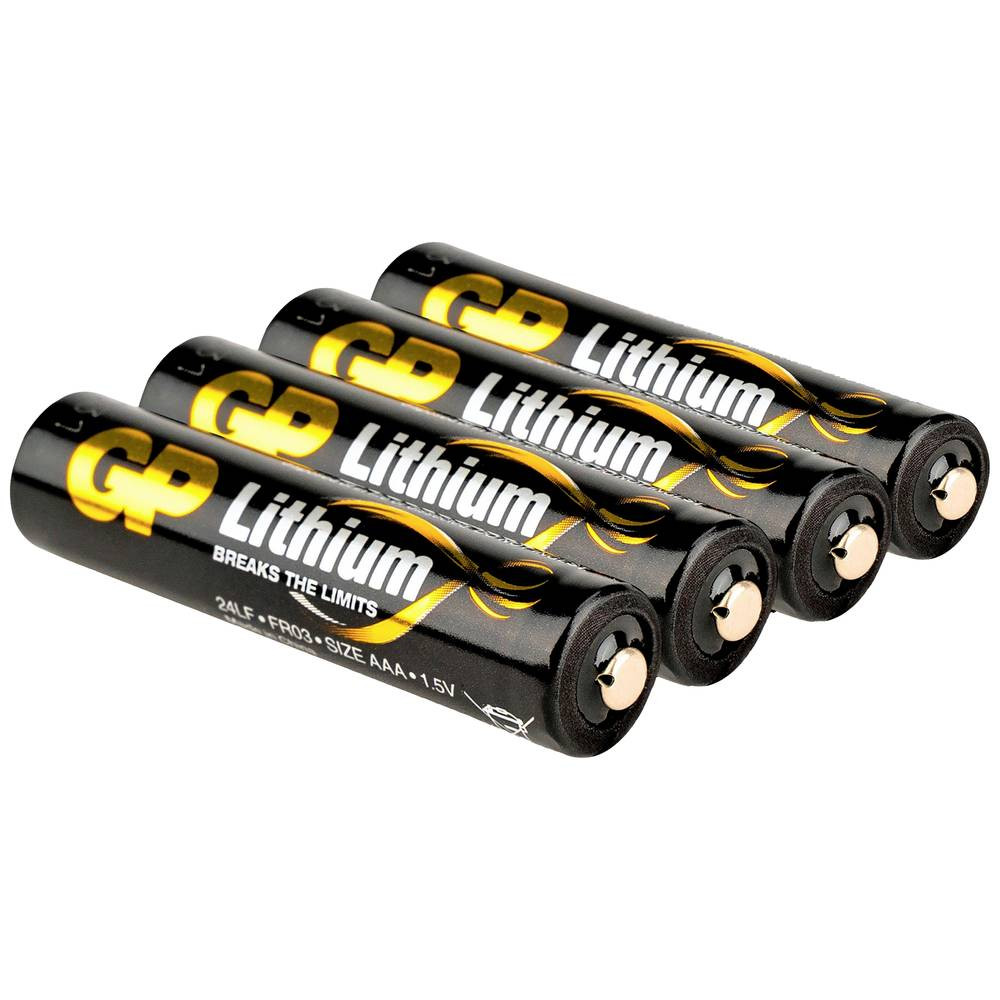 GP Batteries GP24LF359C4 AAA batterij (potlood) Lithium 1.5 V 4 stuk(s)