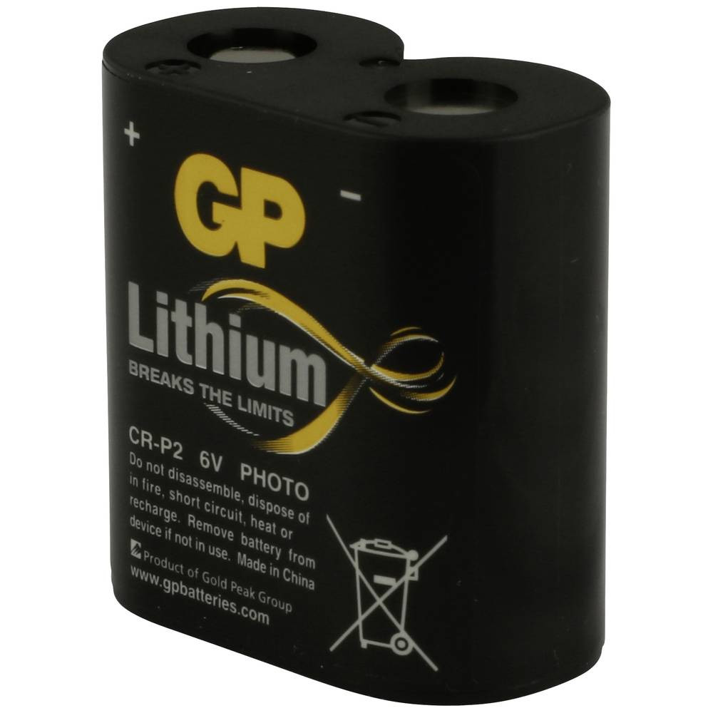 GP Batteries GPCRP2STD093C1 CR-P2 Fotobatterij Lithium 6 V 1 stuk(s)
