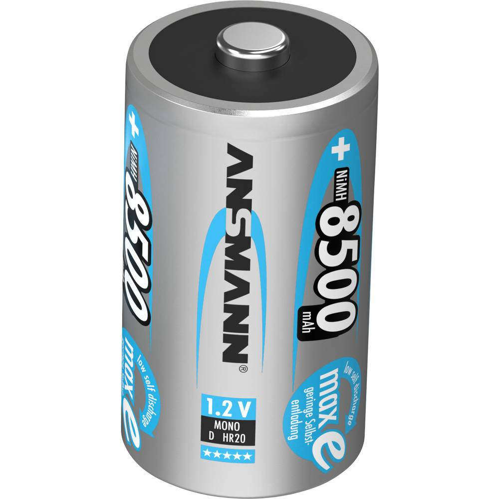 Ansmann maxE HR20 Oplaadbare D batterij (mono) NiMH 8500 mAh 1.2 V 1 stuk(s)