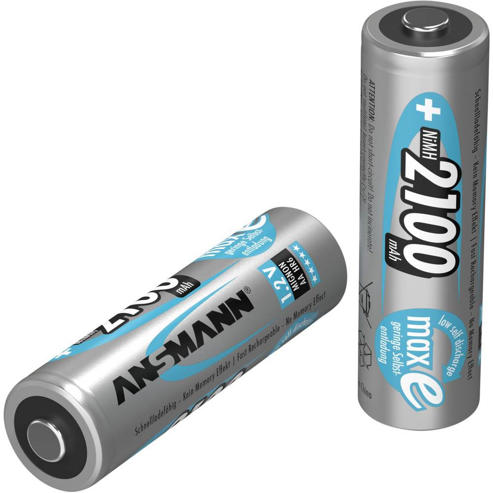 Ansmann maxE HR06 Oplaadbare AA batterij (penlite) NiMH 2100 mAh 1.2 V 1 stuk(s)