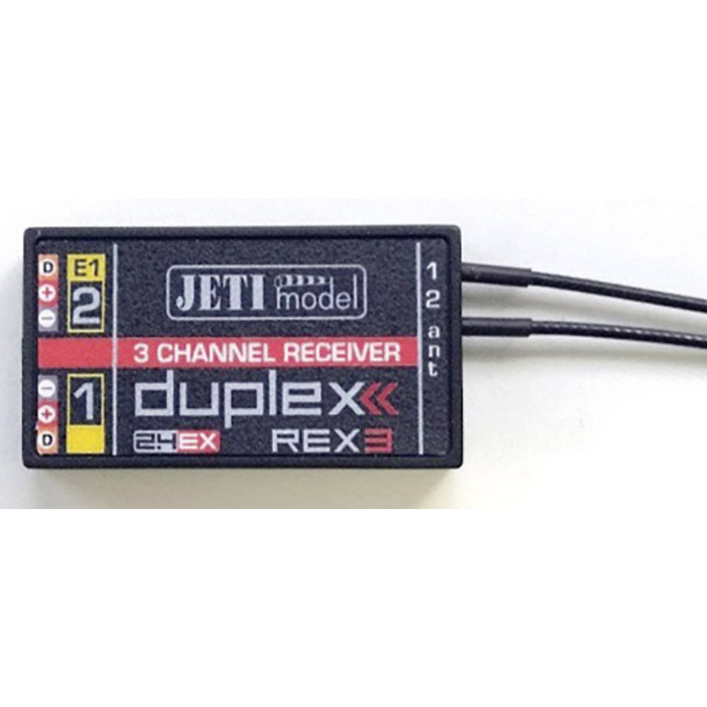 Jeti REX 3 A40 3-kanaals ontvanger 2,4 GHz