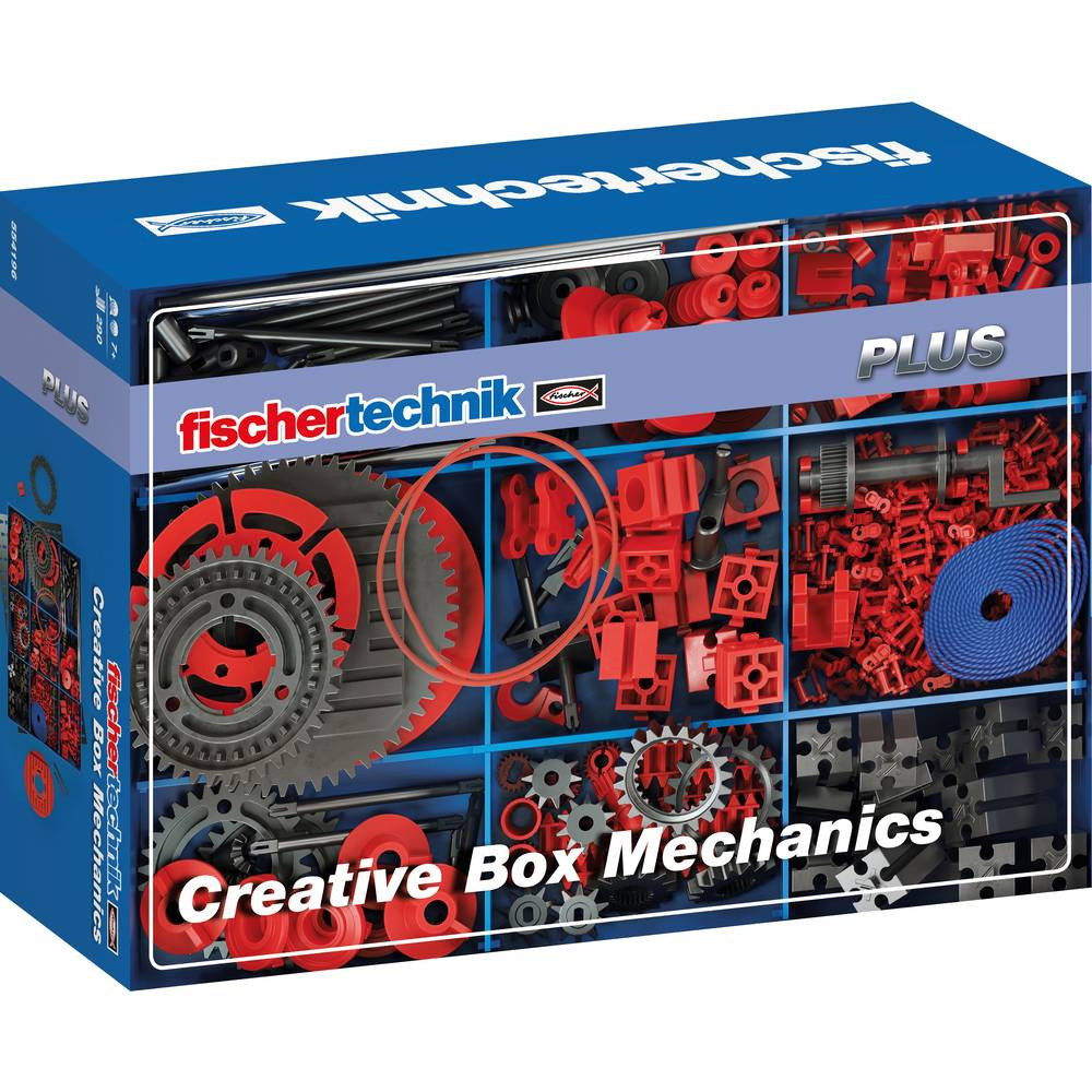fischertechnik 554196 Creative Box Mechanics Bouwpakket, Experimenten, Mechanica, Maatschappij Experimenteerdoos vanaf 7 jaar