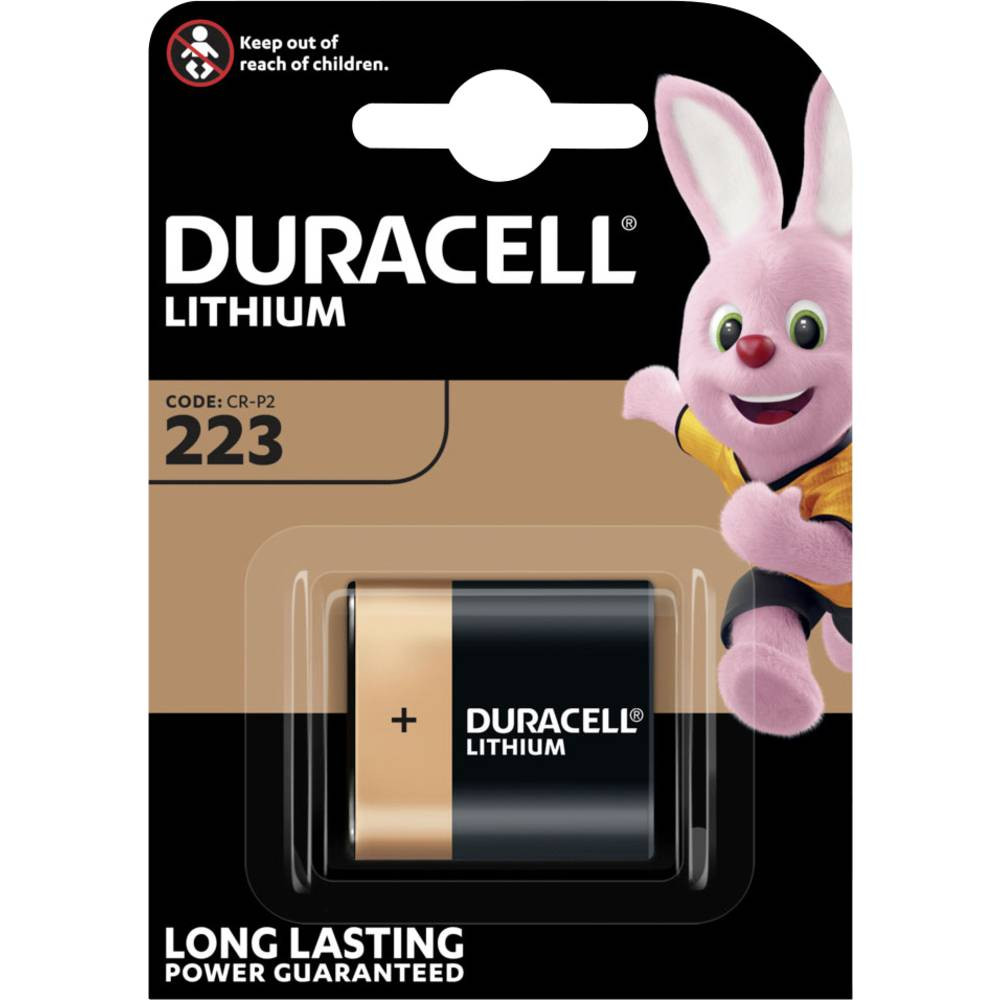 Duracell 2CRP2 CR-P2 Fotobatterij Lithium 1400 mAh 6 V 1 stuk(s)