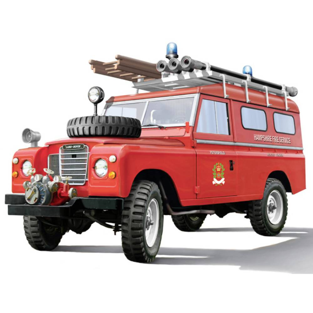 Italeri 3660 Land Rover Fire Truck Auto (bouwpakket) 1:24